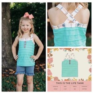 Matilda Jane Girls This Is The Life Tank Size 6